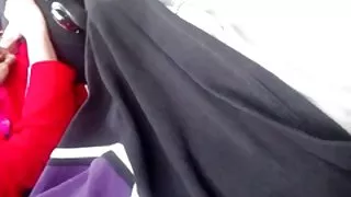 Hijab jente å suge hennes elsker kuk i bil