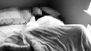 Unge hårete skjult kamera onani