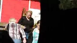 Bil utstilling blinkende