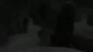 Gf jerk min store tykke uncut kuk utendørs