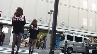 Candid asiatiske strømpebukse 9