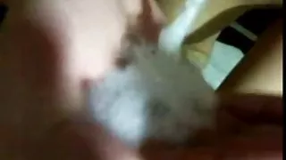 Asiatiske milf suge og cum
