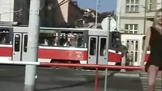 Blinkende ingen truser i gaten