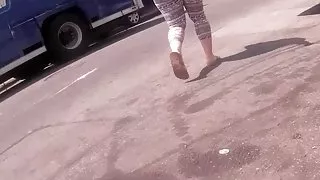 Candid mega bubblebutt latina milf