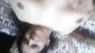 Desi - gujju modne tante mottar ansikts