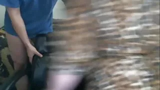 Clavando no vivo en la vecina